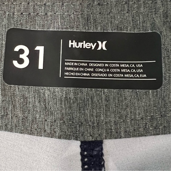 Hurley NWT men's Phantom size 31 board shorts USA flag print americana - Picture 6 of 12